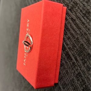 James Avery “L” script ring